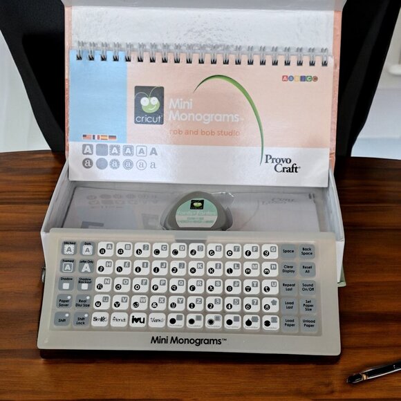 Cricut Mini Monograms Cricut Die Cut - Picture 13 of 15